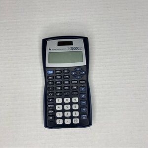 TEXAS INSTRUMENTS TI-3OXIIS Tested (New Battery) Works great! Navy and White